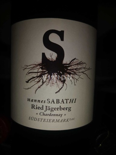 Steiermark Steiermarku Jugor Hannes Sabathi Ried Jägerberg Chardonnay 2018