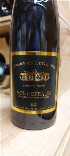 Lugina e Luarës Bonnezeaux Domaine Petits Quarts Gidineau 2015