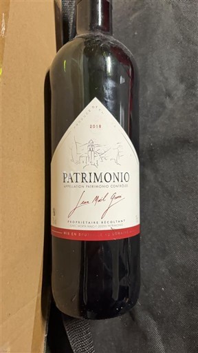 Korsika Patrimonio Jean Noël Grossi 2018