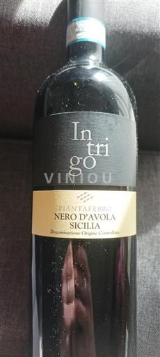 Siçili Siçilia Piantaferro Intrigo 2021