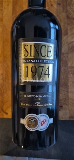 Pulia Primitivo di Manduria Emera Since 1974 Collection 2023
