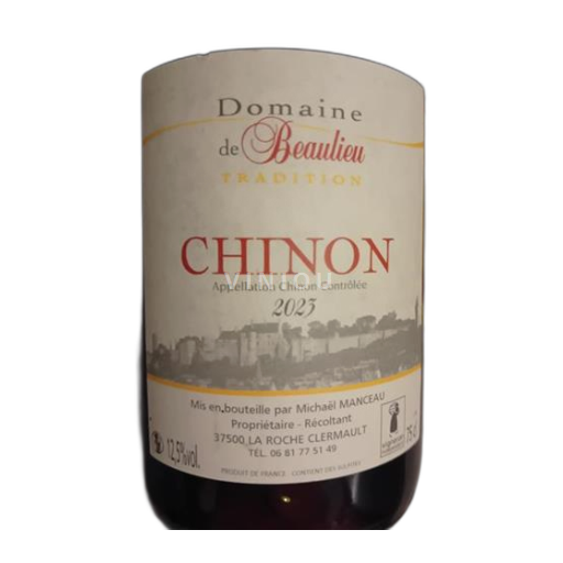 Lugina e Luarës Chinon Château Beaulieu 2023