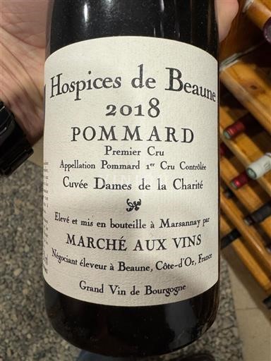 Burgundija Pommard Premier Cru Hospices de Beaune Dames de la Charité 2018