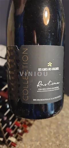 Vini Rouge sec Collection Les Caves des Collines 2023 Francia Valle del Rodano Rasteau AOC