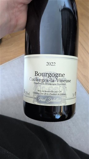 Borgoña Borgoña Coulanges-la-Vineuse Paul Dubettier 2022