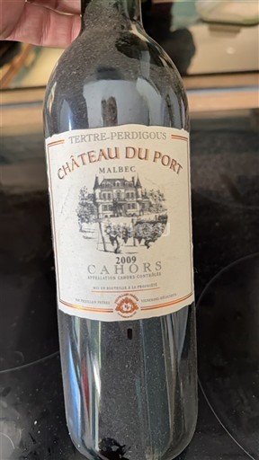 Вина Rouge sec Tertre-Perdigous Château Port 2009 Франція Південний Захід Канор✍ AOC