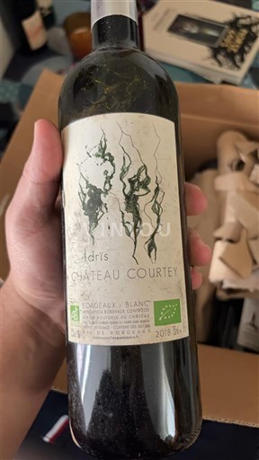 Vinos Blanc sec Idris Château Courtey 2018 Francia Burdeos Bordeaux blanco AOC