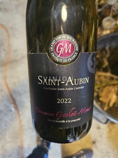 Burgundi Shën-Aubin Domaine Gosset-Maume 2022