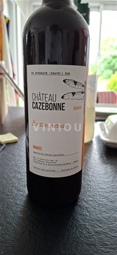 Vinos Rouge sec Extra avril Château Cazebonne 2020 Francia Burdeos Graves AOC