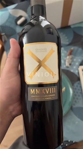 Bordeaux Lalande-de-pomerol Château Hilles-Graves 2018