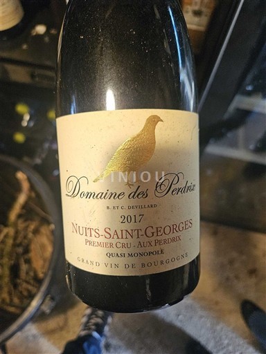 Burgund Nuits-Saint-Georges Premier Cru Domaine Perdrix Premier Cru - Aux Perdrix 2017