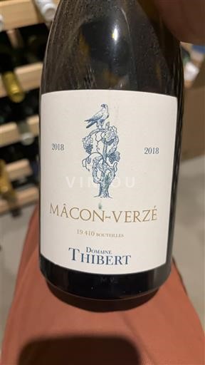 Burgundi Mâcon dhe Mâcon-Village Domaine Thibert 2018