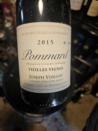 Burgundija Pommard Joseph Voillot Vieilles Vignes 2015