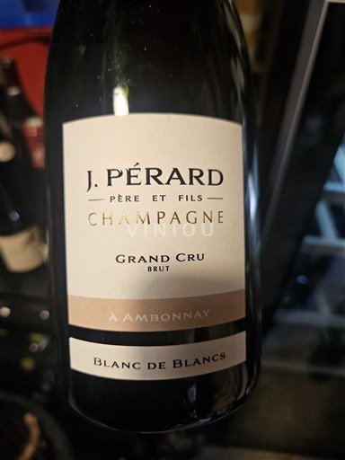 Kuohuviinit Blanc brut À Ambonnay J. Pérard Père et Fils Non millésimé Ranska Samppanja AOC Grand Cru