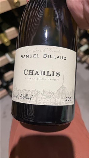 Burgundija Chablis Samuel Billaud Les Grands Terroirs 2021