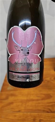 Alsace Crémant i Alsasë Wolfberger Ice Papillon Jo Viti