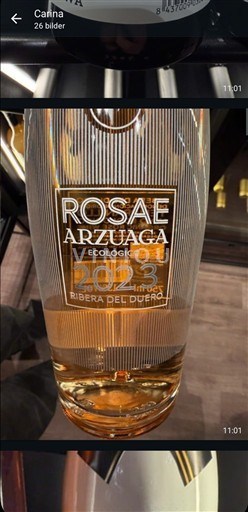 Kastilja dhe Leoni Ribera del Duero Arzuaga Rosae Ecológico 2023