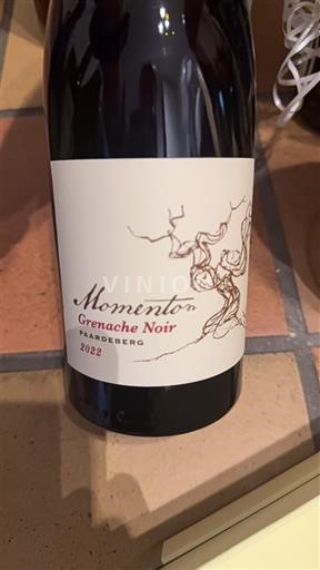 Rajoni Bregdetar Paarl Momento Grenache Noir 2022