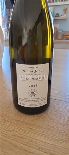 Wines Blanc sec Domaine Roche Aigue 2023 France Burgundy Auxey-Duresses AOC