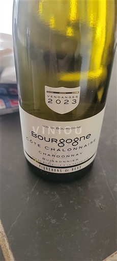 Burgundi Burgundy-Côte-Chalonnaise Tonneliers de Buzy Chardonnay Buissonnier 2023