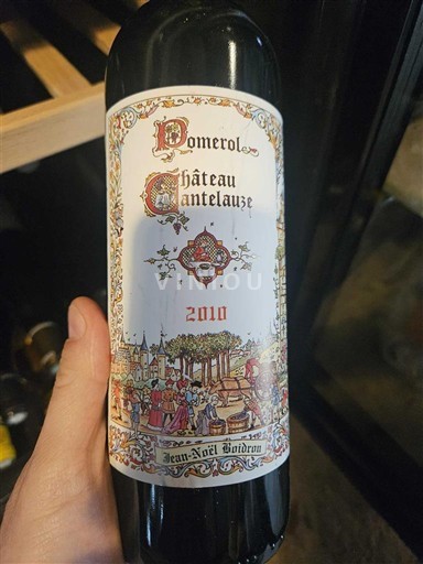 Bordeaux Pomerol Château Cantelauze 2010