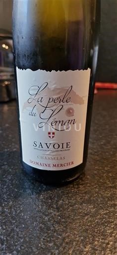 Savoja i Bugej Савоја Domaine Mercier La Perle du Léman 2023