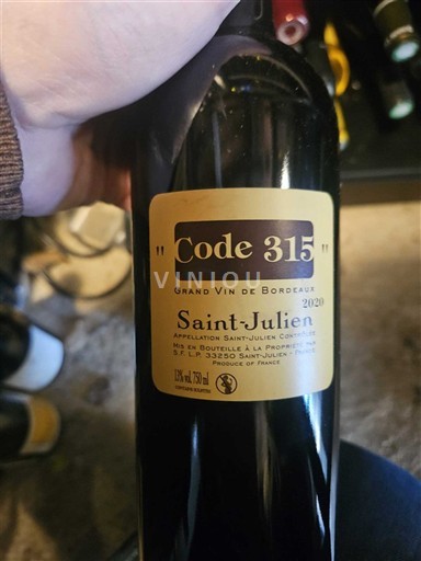 Bordoja Saint-Julien La Pointe du Médoc Code 315 2020