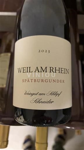Baden E paspecifikuar Weingut am Schlipf Schneider 2023