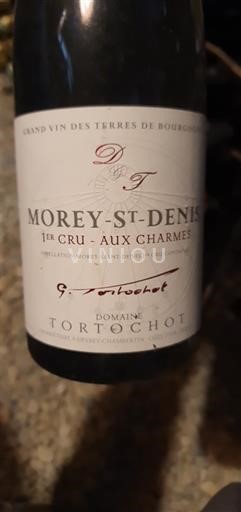 Burgundi Morey-saint-denis Premier Cru Domaine Tortochot Aux Charmes 2018