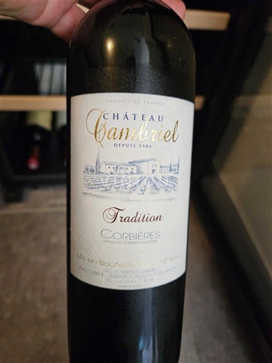 Languedoc Corbières Château Cambruiel Tradition Sin añada