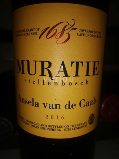 Rajoni Bregdetar Stellenbosch Muratie Ansela van de Caab 2016
