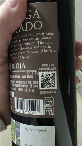 La Rioja Rioja Bodegas Riojanas Monte Real Gran Reserva 2008