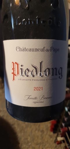 Lugina e Ronës Châteauneuf-du-Pape Famille Brunier Piedlong 2021