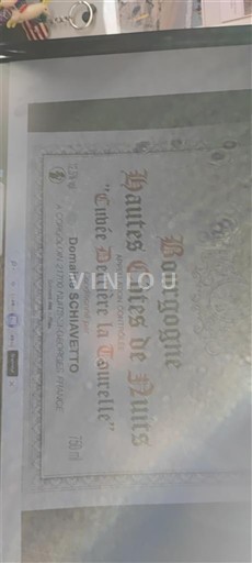 Burgundi Hautes Côtes de Nuits Domaine Schiavetto la tonneliere 2014