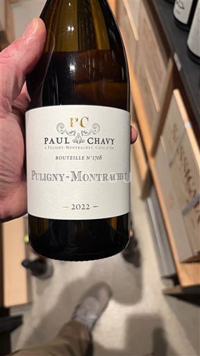 Burgundi Puligny-Montrachet Paul Chavy 2022