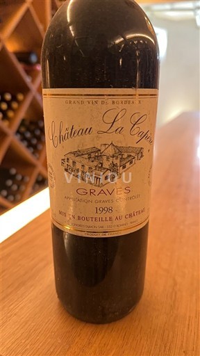 Vinos Rouge sec Château La Caprice 1998 Francia Burdeos Graves AOC