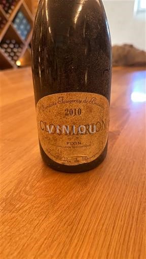 Burgundi Fixin Domaine Fougeray de Beauclair Clos Marion 2010