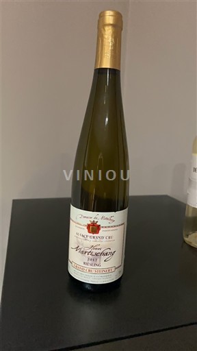Вина Blanc sec Domaine La Ville de Colmar 2017 Франція Ельзас Не вказано AOC Grand Cru