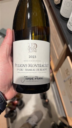 Wines Blanc sec 1er Cru - Hameau de Blagny Joseph Pascal 2023 France Burgundy Puligny-Montrachet AOC Premier Cru