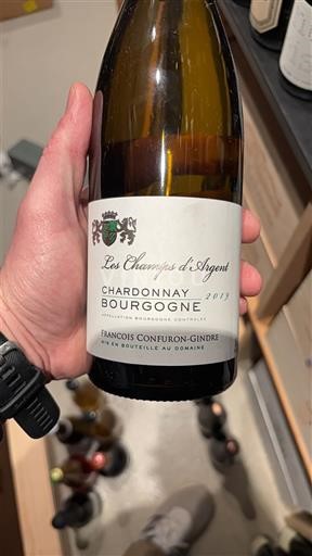 Wines Blanc sec Les Champs d’Argent François Confuron-Gindre 2019 France Burgundy Burgundy Chardonnay AOC