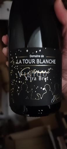 Lugina e Luarës Crémant de Loire Domaine La Tour Blanche Crémant X'tra Brut 2022