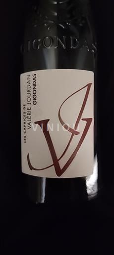 Viner Rouge sec Les Caprices de Valérie Jourdan Valérie Jourdan 2022 Frankrike Rhônedalen Gigondas AOC