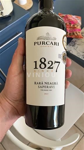 Штефан Воде Штефан Вода Château Purcari 1827 Rară Neagră Saperavi 2023