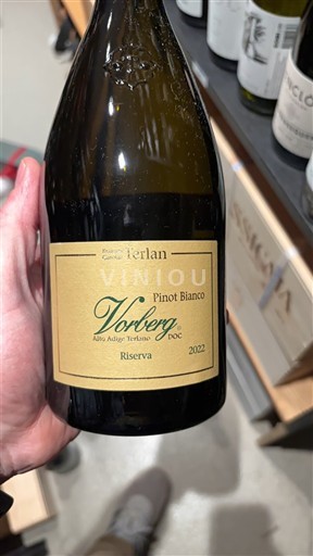 Вина Blanc sec Vorberg Riserva Cantina Terlan 2022 Italija Trentino-Južni Tirol Nespecificirano DOC