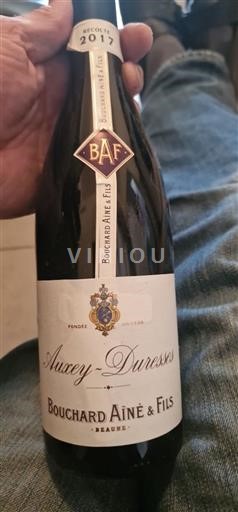 Vinuri Rouge sec Bouchard Aîné & Fils 2017 Franța Burgundia Auxey-duresses AOC