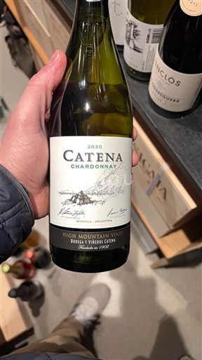 Mendoza Catena Chardonnay High Mountain Vines 2020