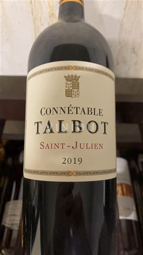 Bordoja Saint-Julien Château Talbot Connétable Talbot 2019