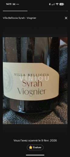 Linguadoca e Rossiglione Paese d'Oc Villa Belliccia Syrah Viognier 2024