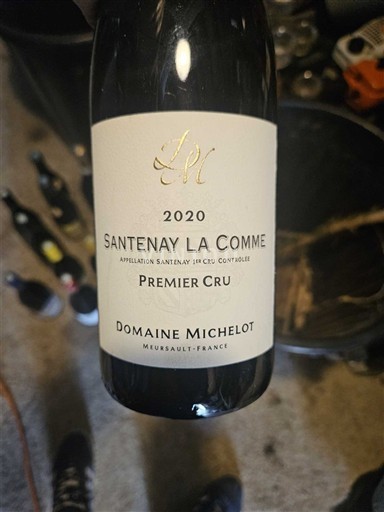 Borgoña Santenay Premier Cru Domaine Michelot Santenay La Comme 2020
