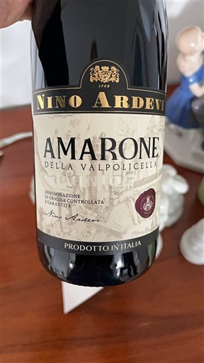 Verërat Rouge sec Nino Ardevi 2022 Itali Venecia Amarone della Valpolicella DOCG